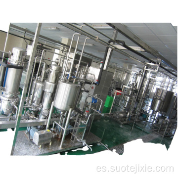 Línea de producción de leche pasteurizada